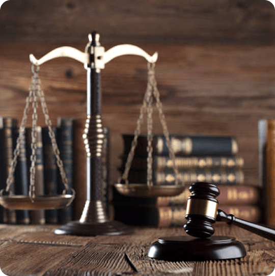 Legal scales of justice